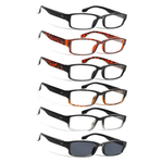 6-Pack Unisex Blue Light Blocking Computer Reading Glasses