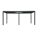 10'x20' MIRADOR 111SR Louvered Aluminum Pergola W/ Adjustable Roof