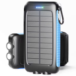 Portable 38800mAh Solar Power Bank Charger With Dual USB