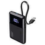 INIU 45W 10000mAh Portable Power Bank With Built-In USB-C Cable