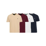 4-Pack Tiger Wolf Men's Tiger Wolf Crew Neck T-Shirt (Various)