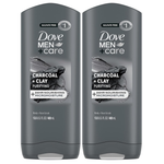 2-Pack 13.5-Oz Dove Men+Care Charcoal + Clay Body & Face Wash