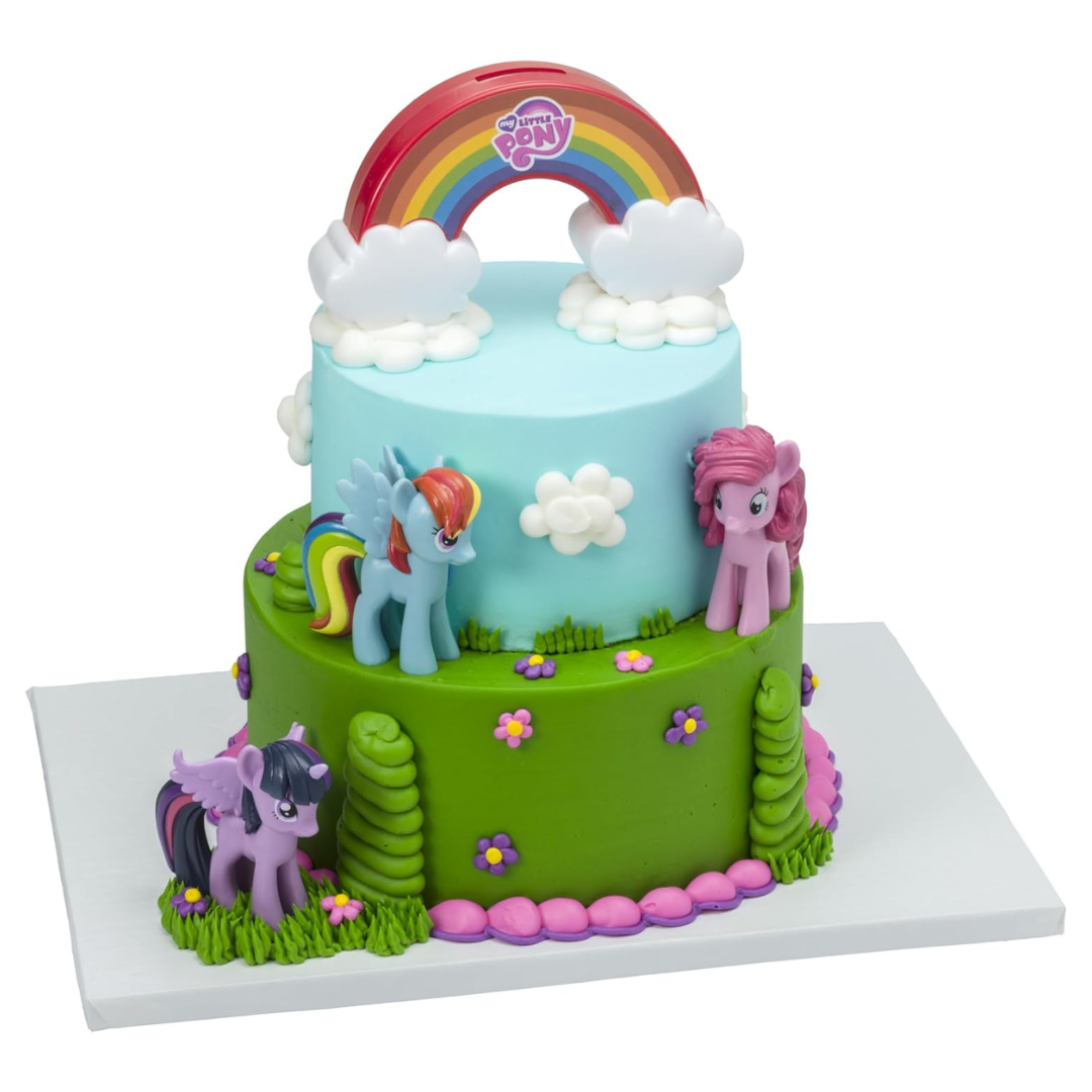 DecoSet My Little Pony Over the Rainbow Cake Topper