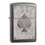 Zippo Ace Of Spades Filigree Pocket Lighter
