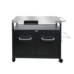 Expert Grill Outdoor BBQ Prep Cart With Wheels
