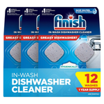 12-Count Finish DIshwasher Cleaner Tablets (12 Month Supply)