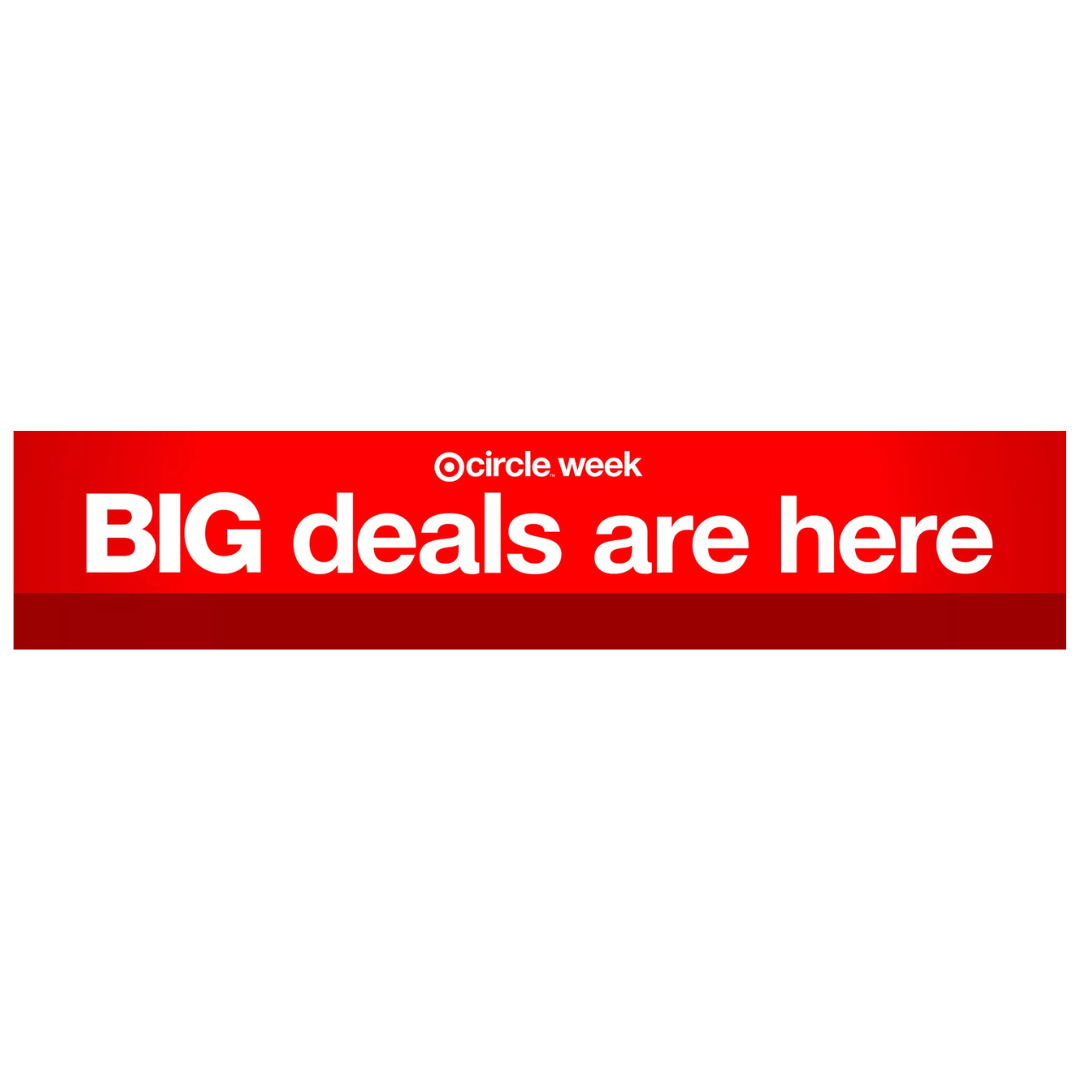 Target Circle Big Deals Week Sale Live