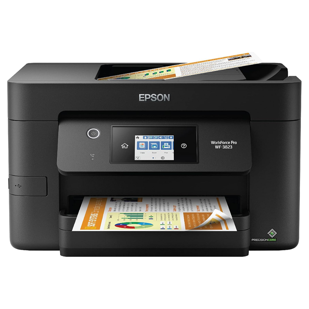 Epson Workforce Pro WF-3823 Wireless Color Inkjet 4-in-1 Printer