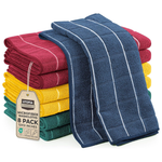 8-Pack 12" x 12" Highly Microfiber Fingertip Cloths