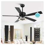 52" ETL Certified Modern Ceiling Fan With Lights