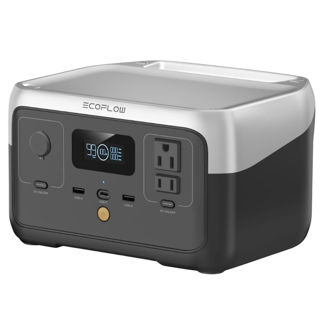 EcoFlow River 2 256Wh LiFePO4 Portable Power Station Generator