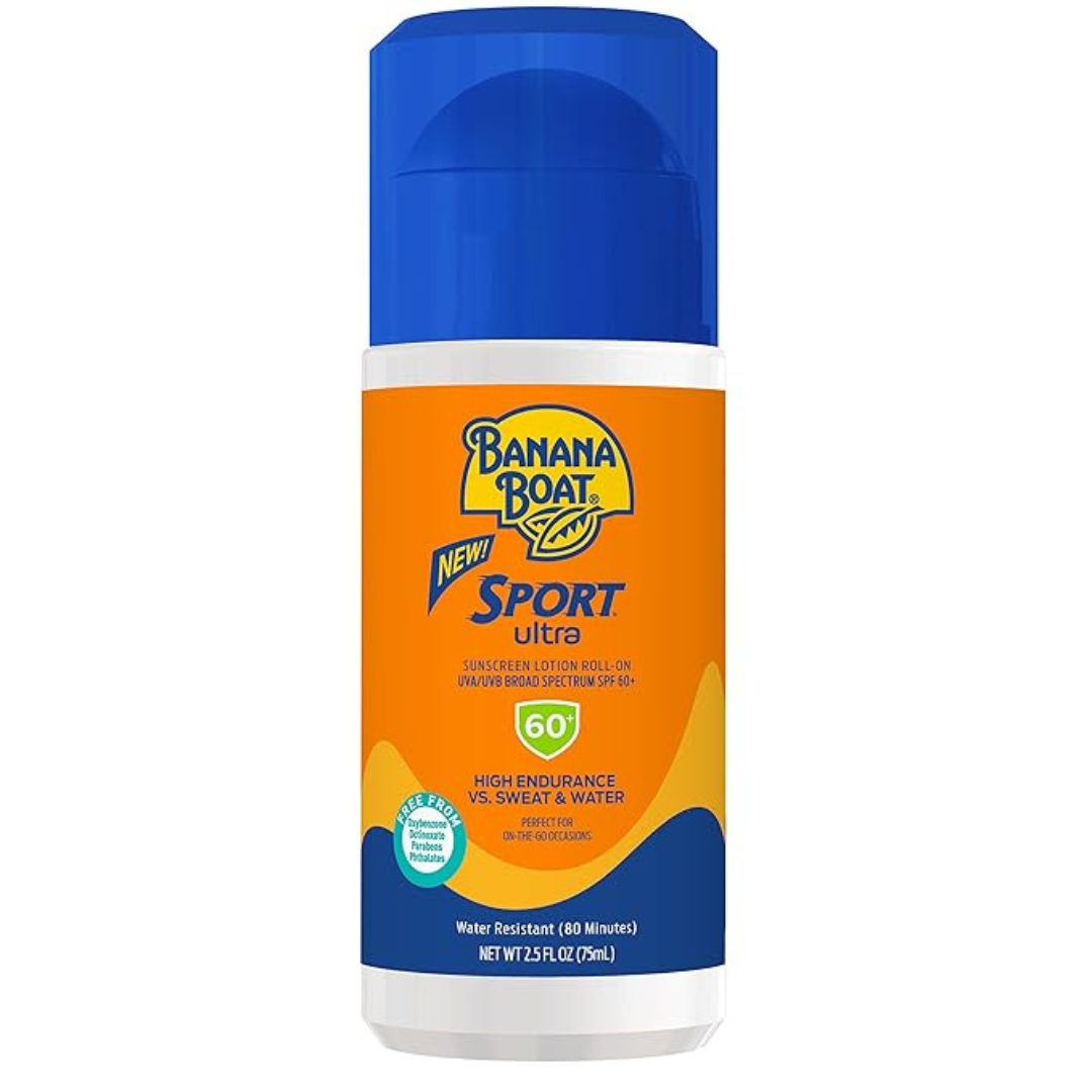 Banana Boat Sport Ultra SPF 60 Water Resistant Roll On Sunscreen 2.5oz