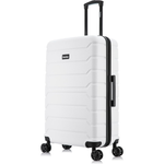 InUSA Trend 28'' Hardside Checked Luggage with Wheels