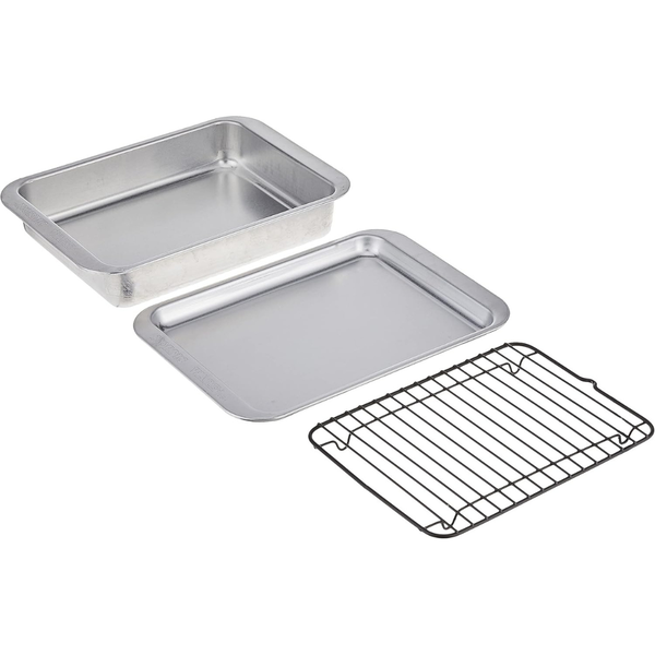 Nordic Ware Naturals 3-Piece Compact Pan Set