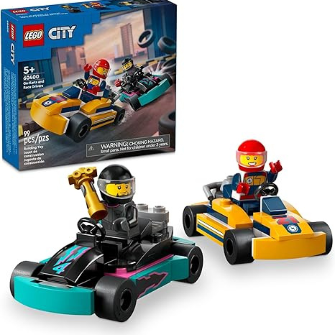 LEGO City Go-Karts and Race Drivers Toy Set (60400)