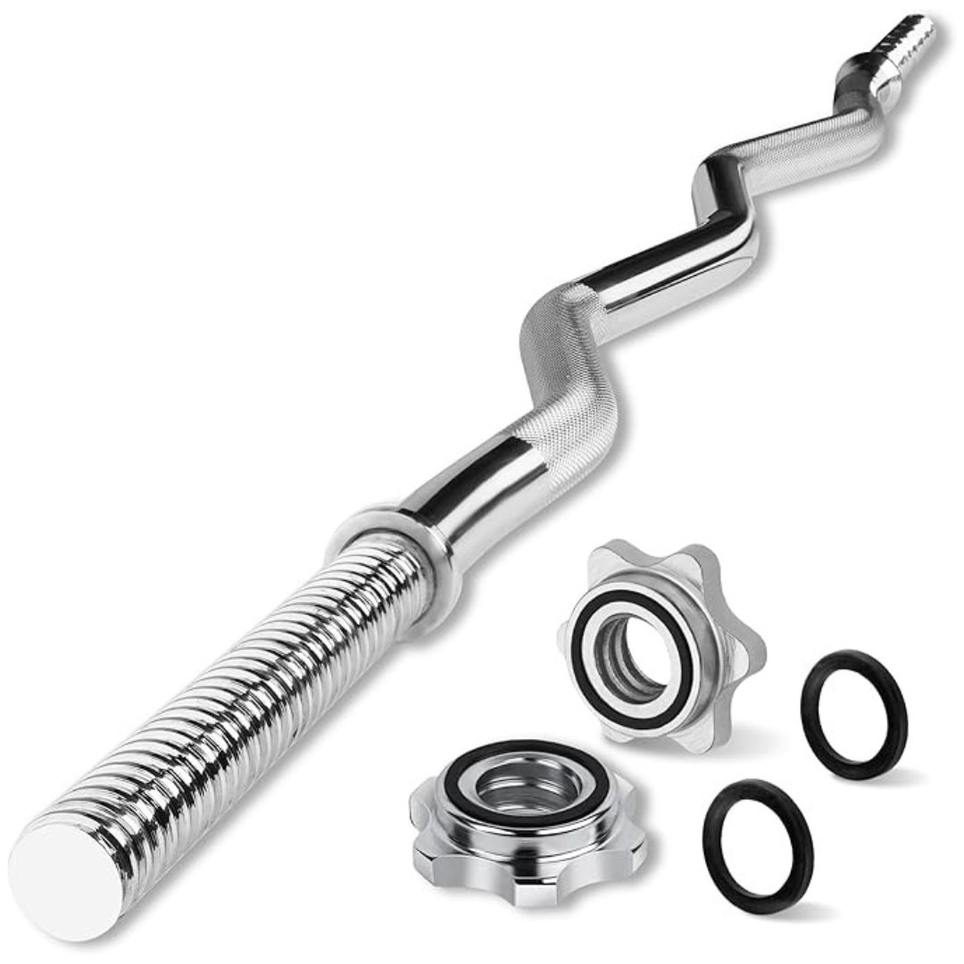 47" Yes4All EZ Curl Bar (480-Lb Capacity)