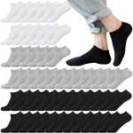 12 Pairs Low Cut Ankle Socks (3 Colors)