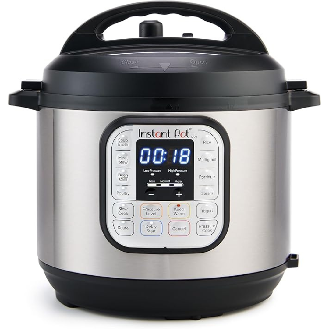 6-Quart Instant Pot Duo 7-in-1 Electric Pressure Cooker