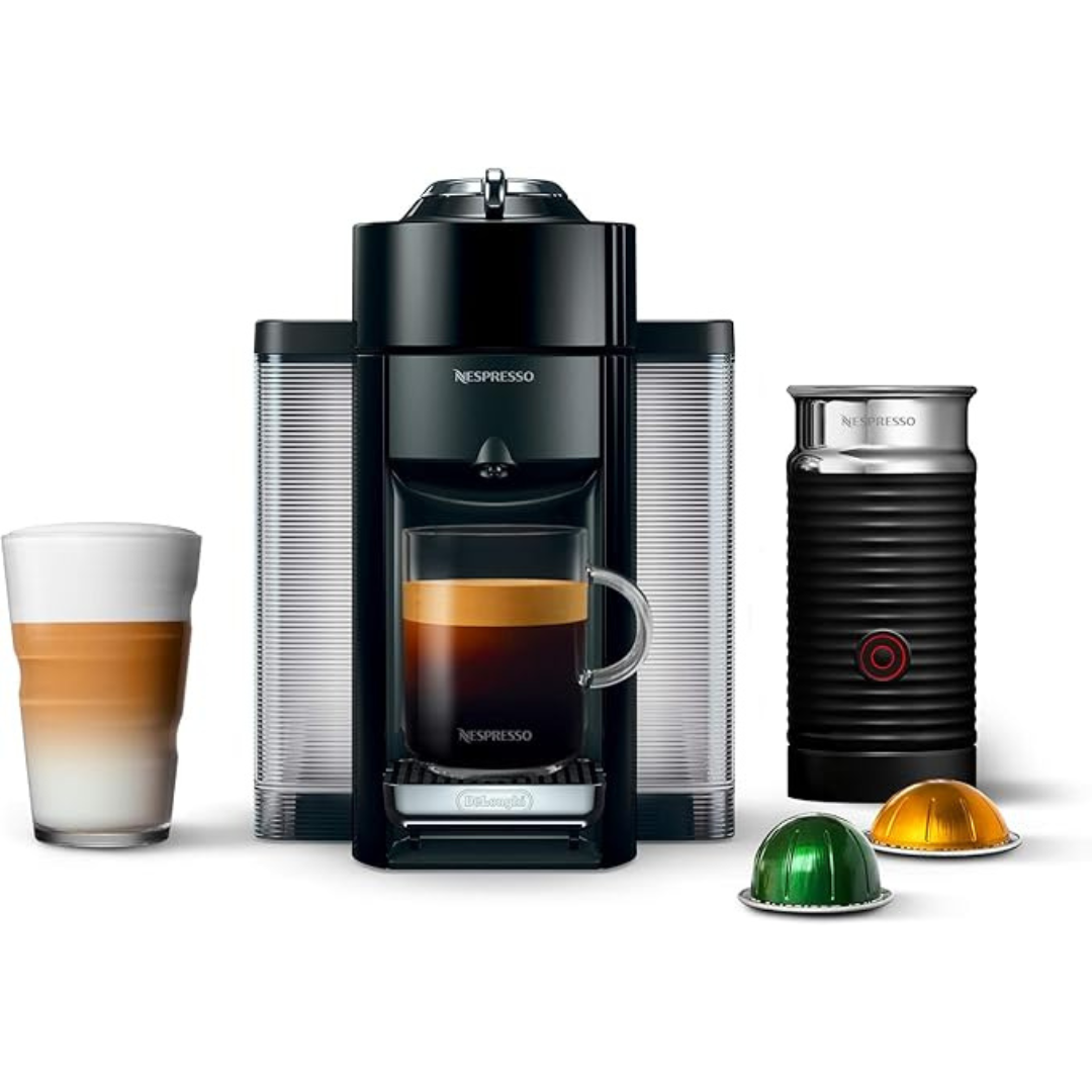 Nespresso Vertuo Coffee and Espresso Maker with Aeroccino Milk Frother