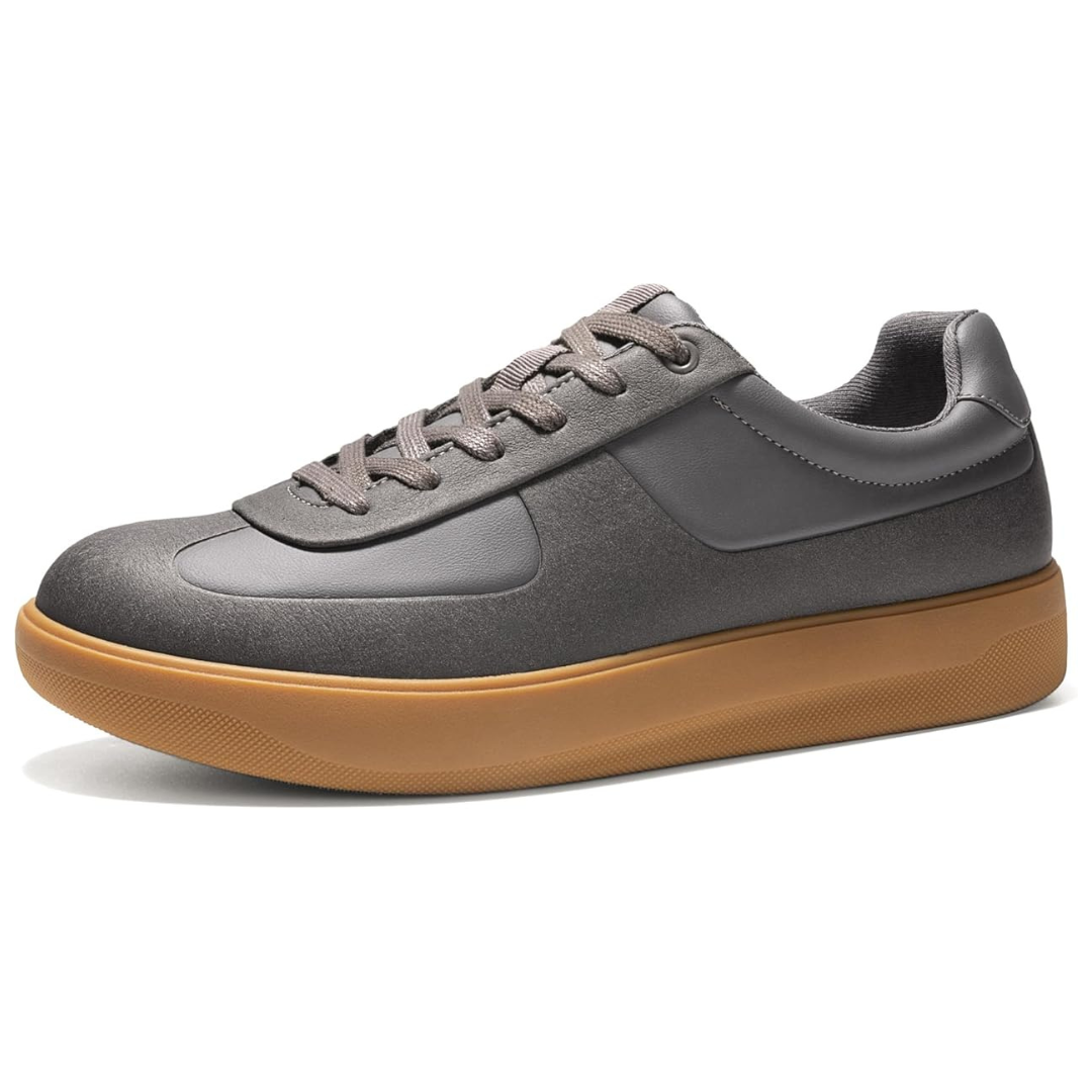 Bruno Marc Men's Lace Up Slip-Resistant Casual Sneakers