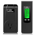 Plug and Play Wireless Thermostat Socket with Built-in Temperature Sensor