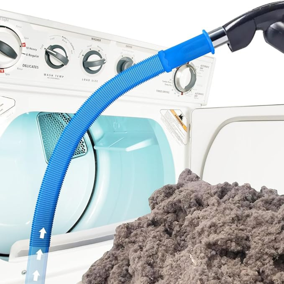 Vacuum Hose Attachment Dryer Vent Cleaner Kit