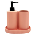 3-Piece Mainstays Bath Accessory Set (2 Colors)