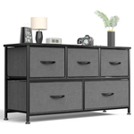 5 Fabric Drawers Floor Mount Cabinet Storage Organizers