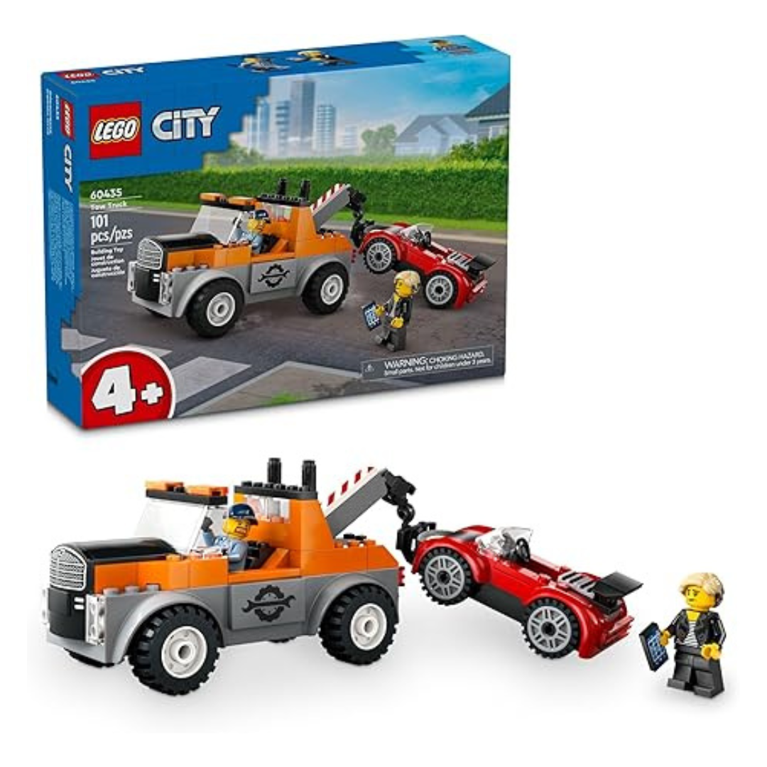 LEGO City Tow Truck and Sports Car Repair Building Set