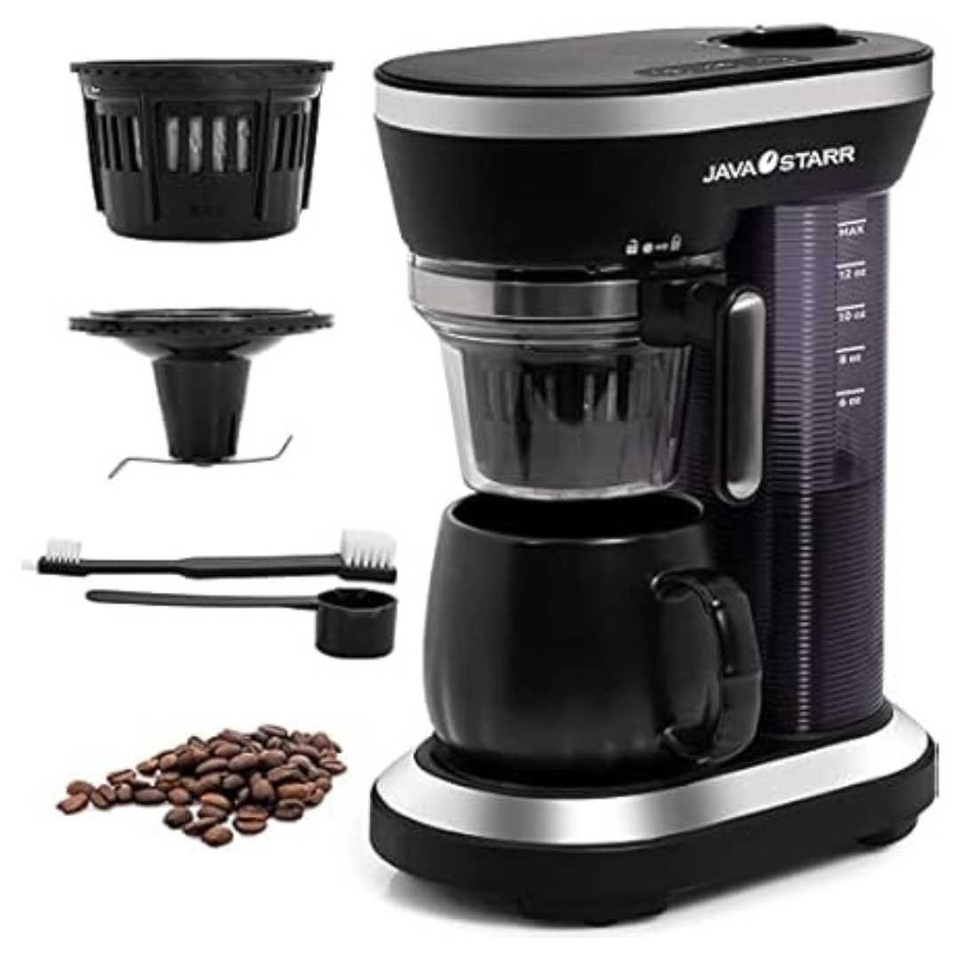 Javastarr All In One Grind And Brew Coffee Maker
