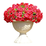 16 Bundles UV Resistant Realistic Fake Silk Artificial Petunias