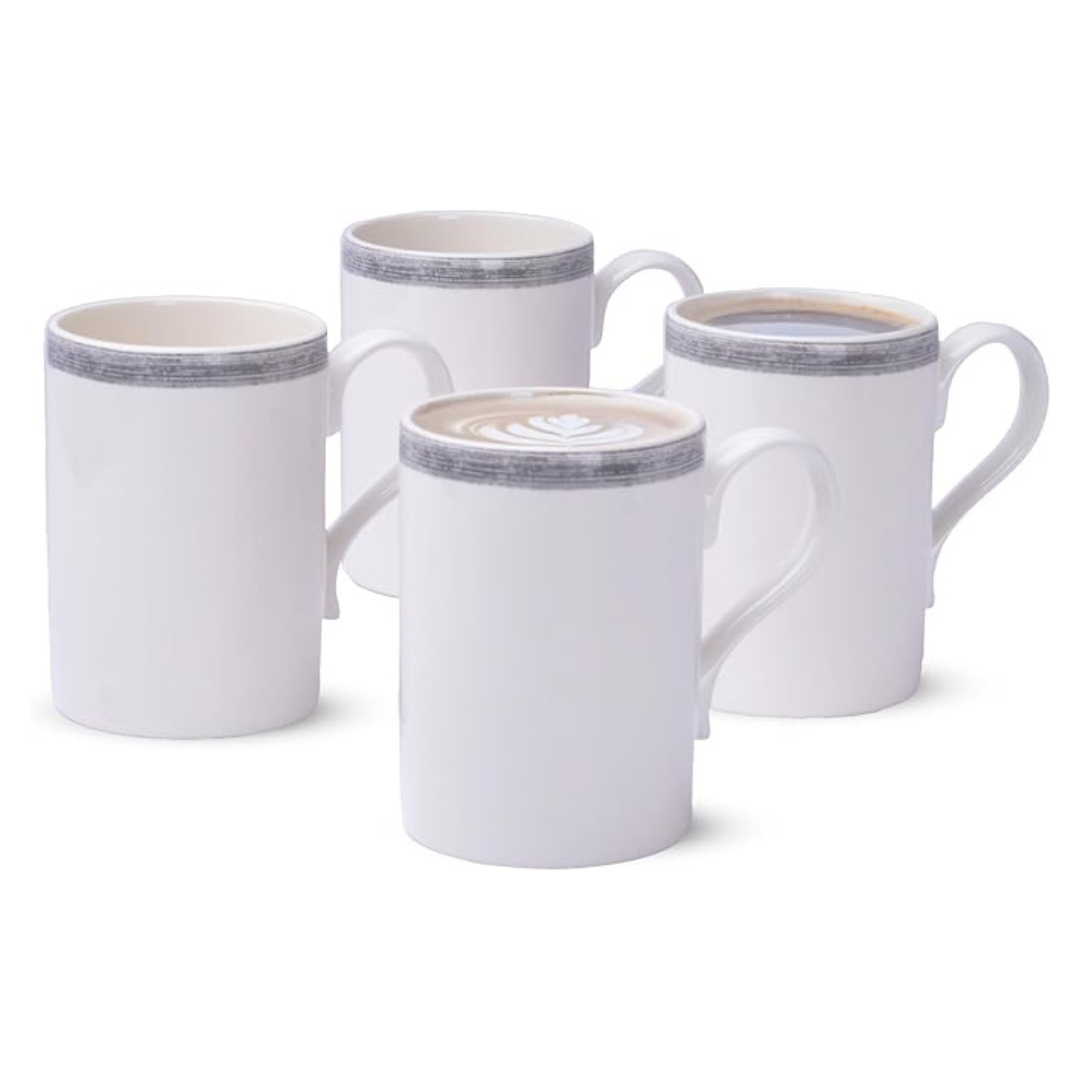 4-Set 9-Oz Potter's Brushstroke Coffee Mug