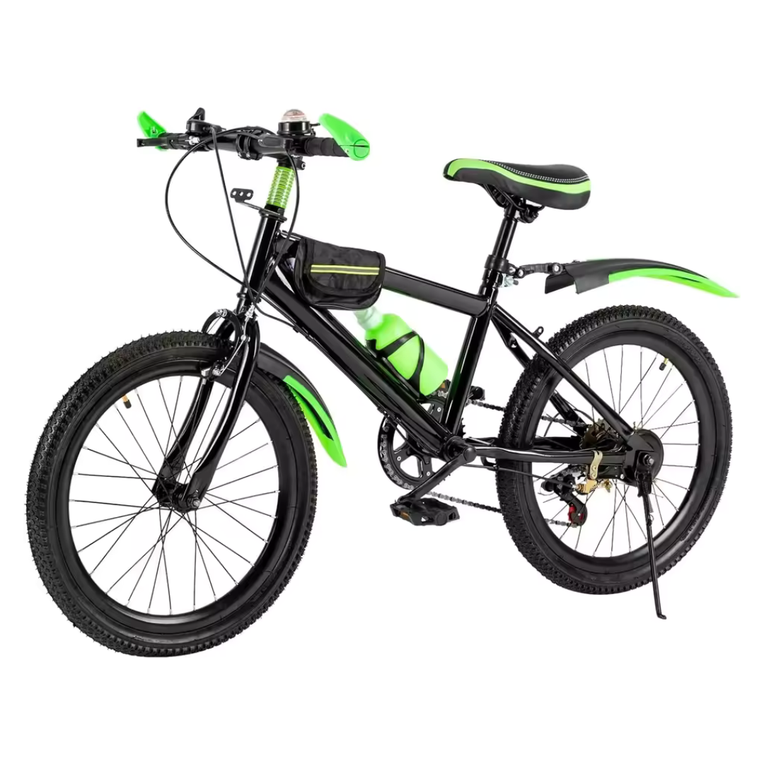 Kids 20" Mountain Bike With 7 Speeds & Dual-Disc Brakes