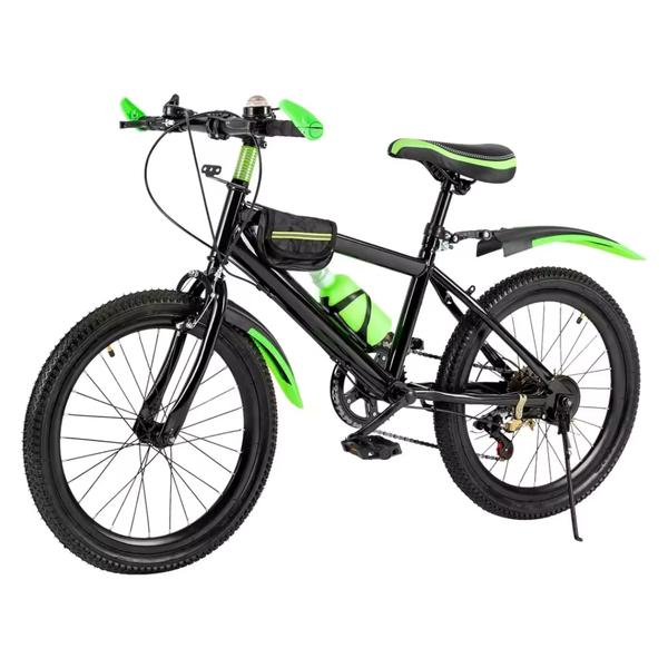 Kids 20" Mountain Bike With 7 Speeds & Dual-Disc Brakes