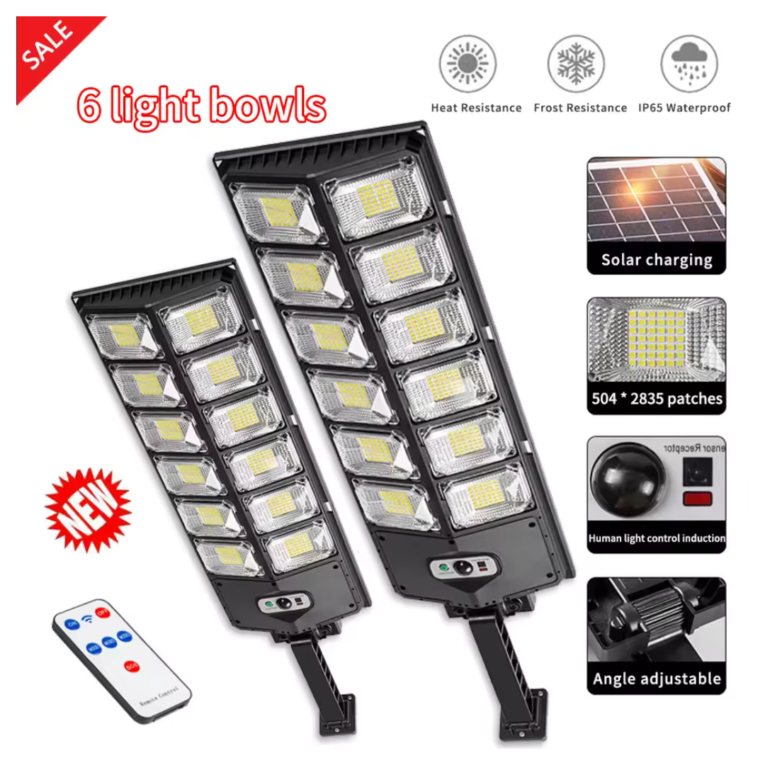 100000Lux Super Plus Solar Outdoor LED Lights With Motion Sensor