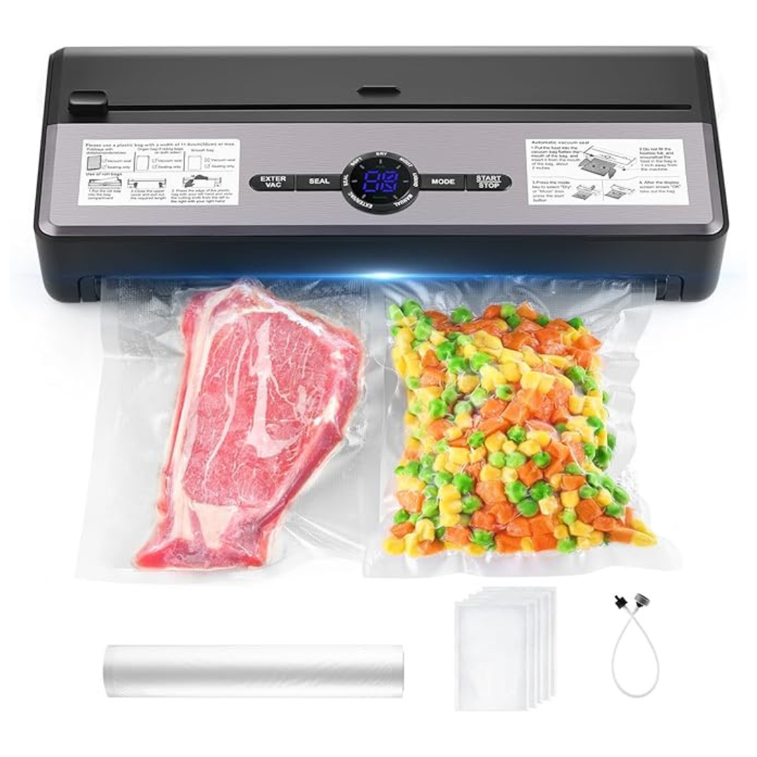 8-In-1 85KPA Fully Automatic Food Vacuum Sealer
