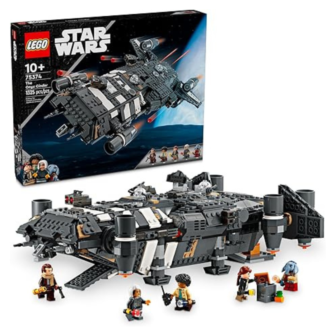 LEGO Star Wars Skeleton Crew The Onyx Cinder Spaceship Toy
