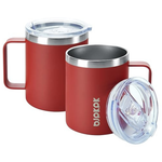 2-Piece 14oz BJPKPK Stainless Steel Insulated Coffee Mug