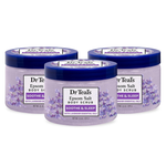 3-Pack Dr Teal's Pure Epsom Salt 16oz Body Scrub (Lavender)