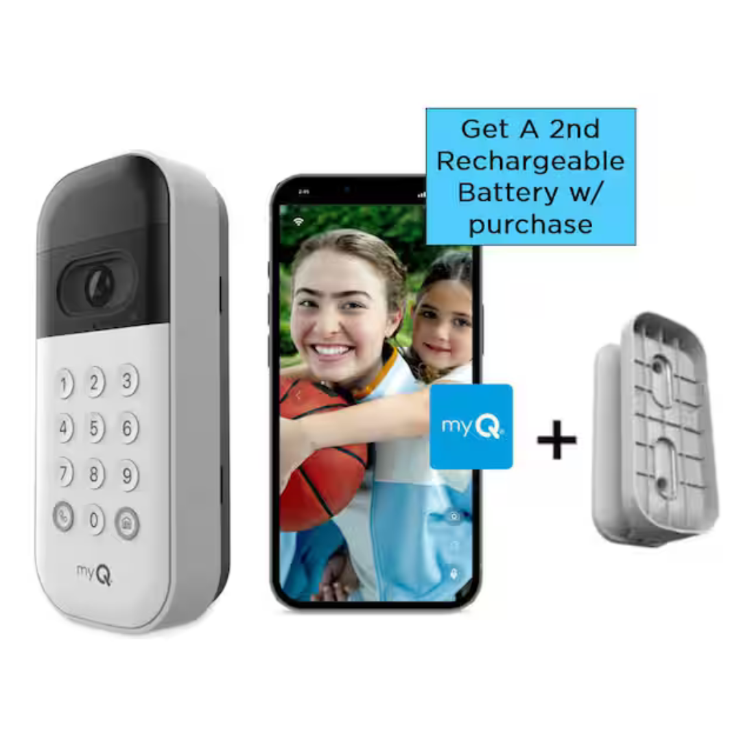 Chamberlain myQ Smart Wireless Garage Door Video Keypad
