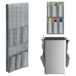 Waterproof Dorm Mini Fridge Organizer With 10 Pockets