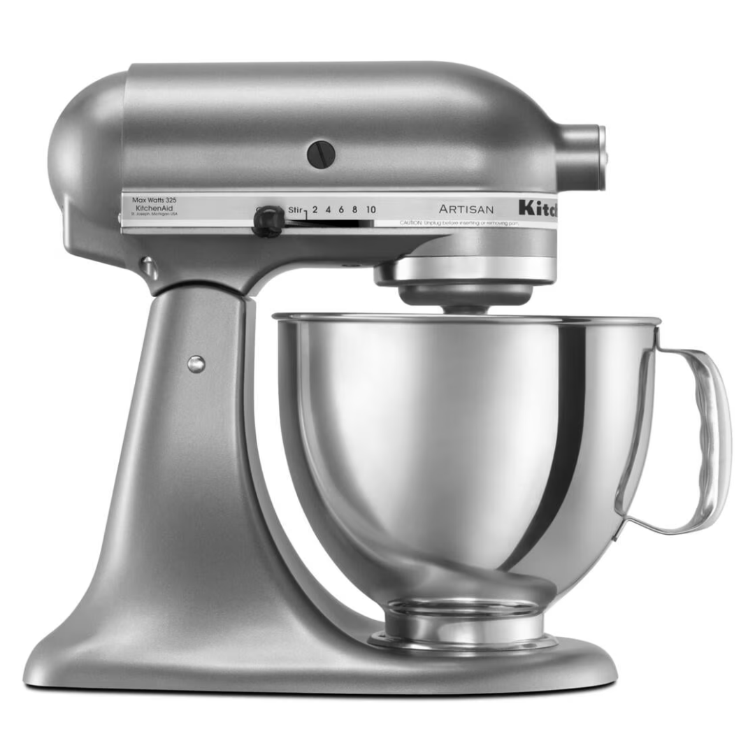 5-Qt KitchenAid Artisan Series Tilt-Head Stand Mixer With Pouring Shield