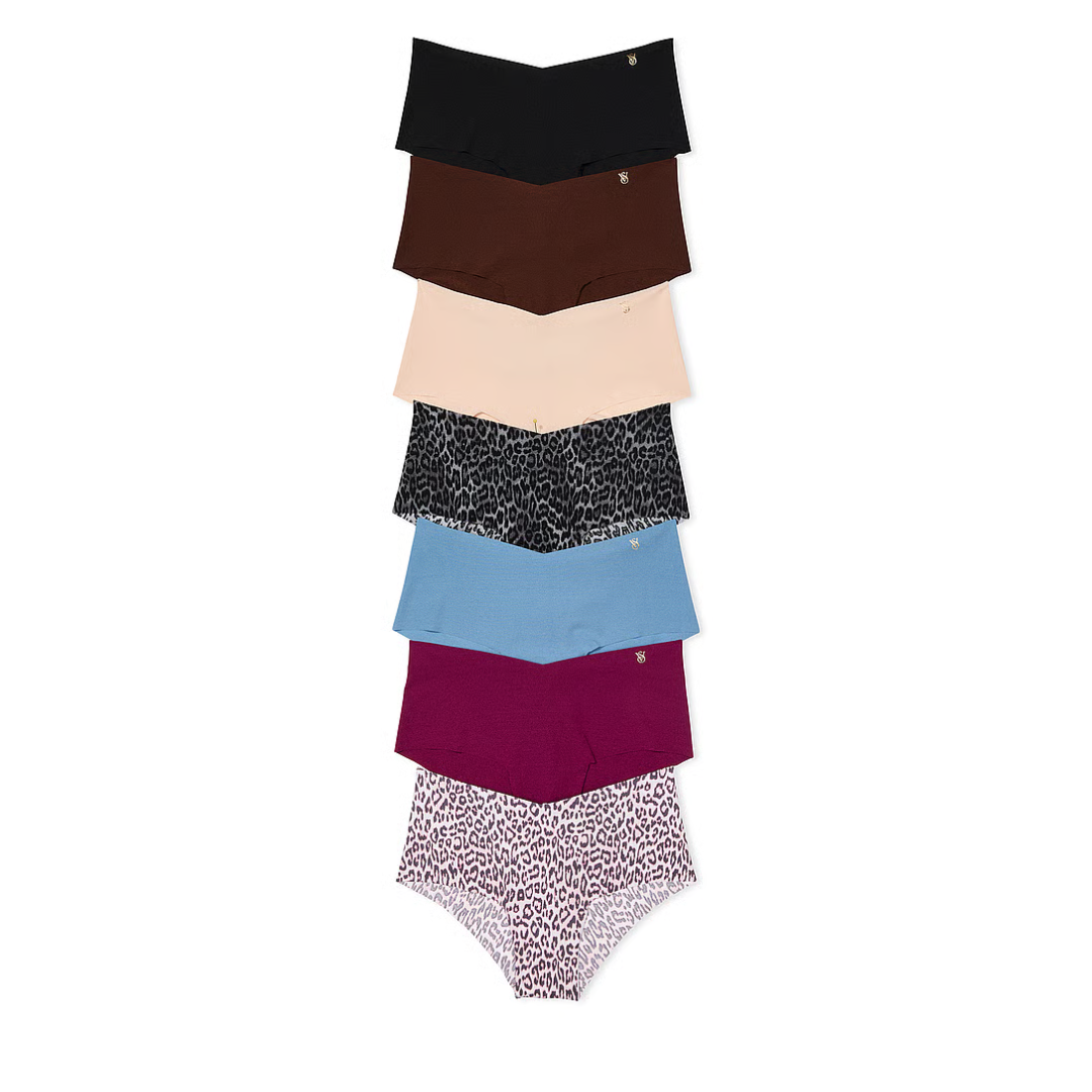 7-Pack Victoria's Secret Women's No-Show Cheeky Panties