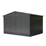 Domi 10ft x 8ft Metal Storage Shed With Lockable Door