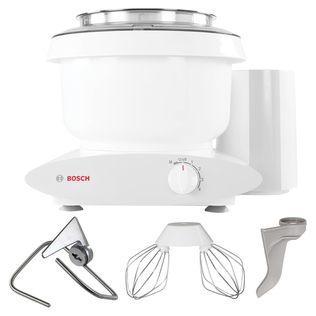 Bosch 500 Watt 6.5 Quarts Universal Plus Stand Mixer Bundle