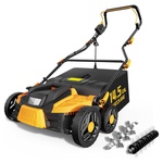Grelawner 15.5 Amp 16" Electric Dethatcher And Scarifier