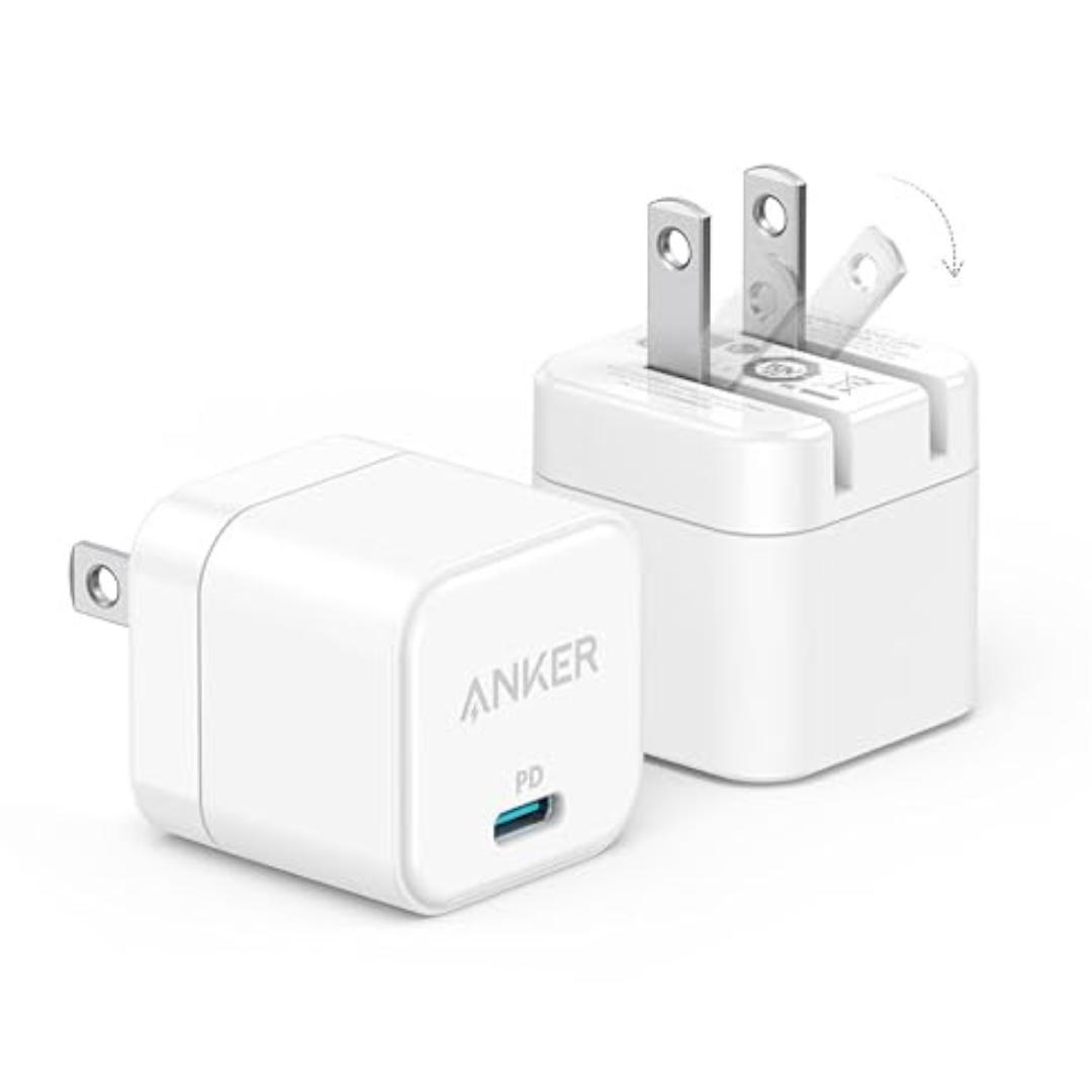 2-Pack Anker PowerPort III 20W USB-C Wall Charger Adapter