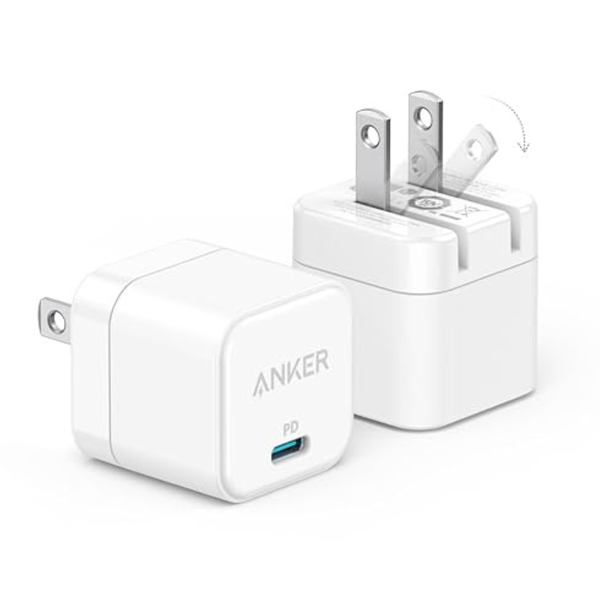 2-Pack Anker PowerPort III 20W USB-C Wall Charger Adapter