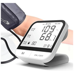 Upper Arm Blood Pressure Monitor with Adjustable Cuff & Large Screen