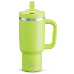 32-Oz Encool Insulated Tumbler with Handle & Straw (3 Colors)